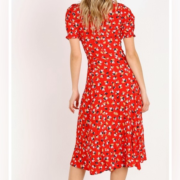 FAITHFULL THE BRAND Floral Ari Midi Dress - Picture 4 of 8
